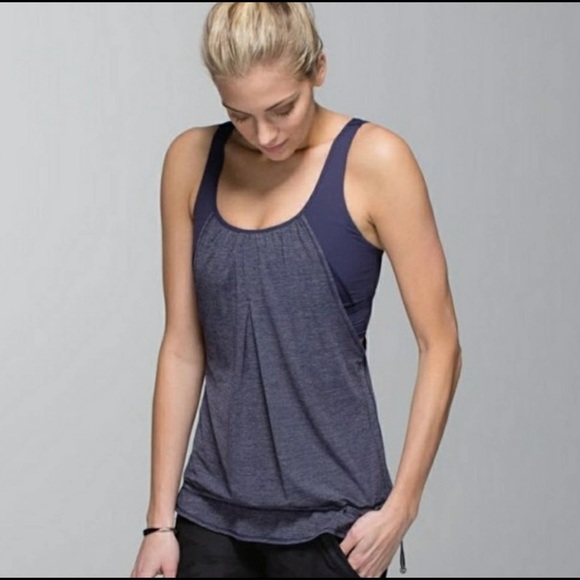lululemon athletica Tops - EUC LULULEMON No limits with pull string size 8